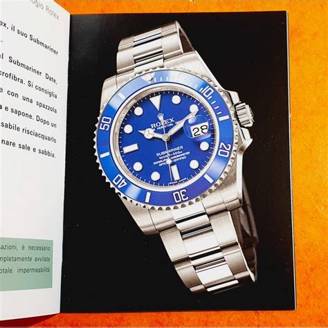 rolex booklet submariner|Rolex Submariner manual.